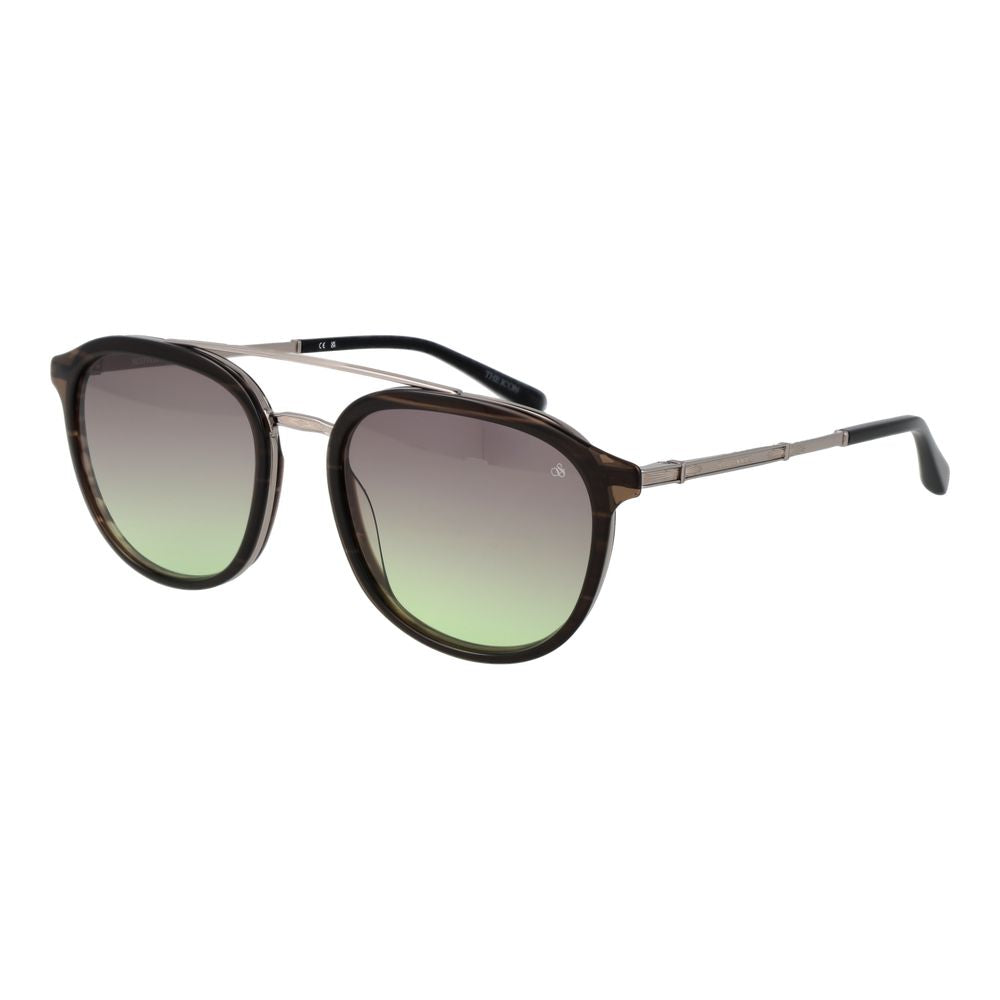Scotch & Soda Brown Acetate Sunglasses - Luxe Nova