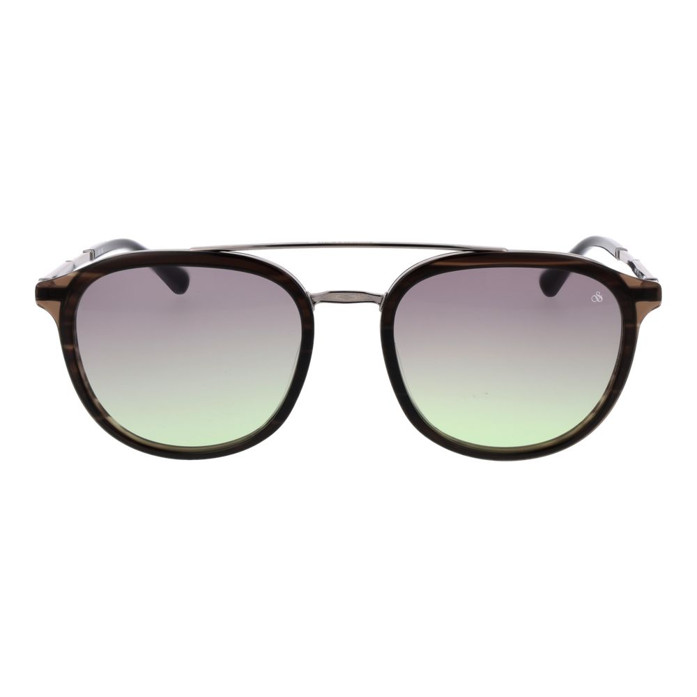 Scotch & Soda Brown Acetate Sunglasses - Luxe Nova