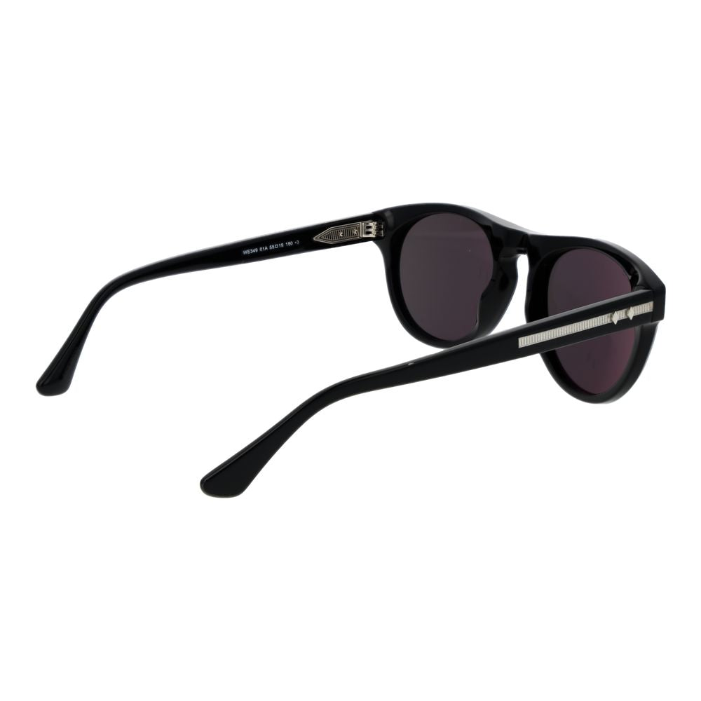 Web Black Acetate Sunglasses - Luxe Nova