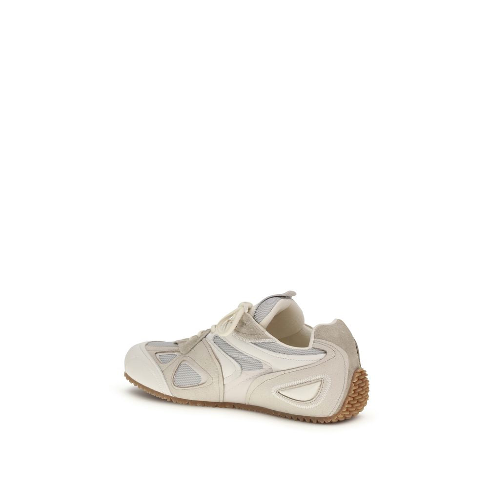 Axel Arigato Beige Calf Leather Bos Taurus Low Top Sneakers - Luxe Nova