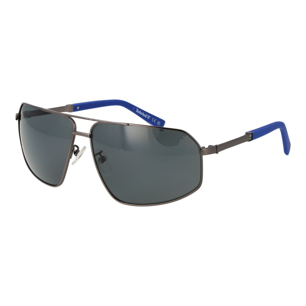 Timberland Gray Metal Sunglasses - Luxe Nova