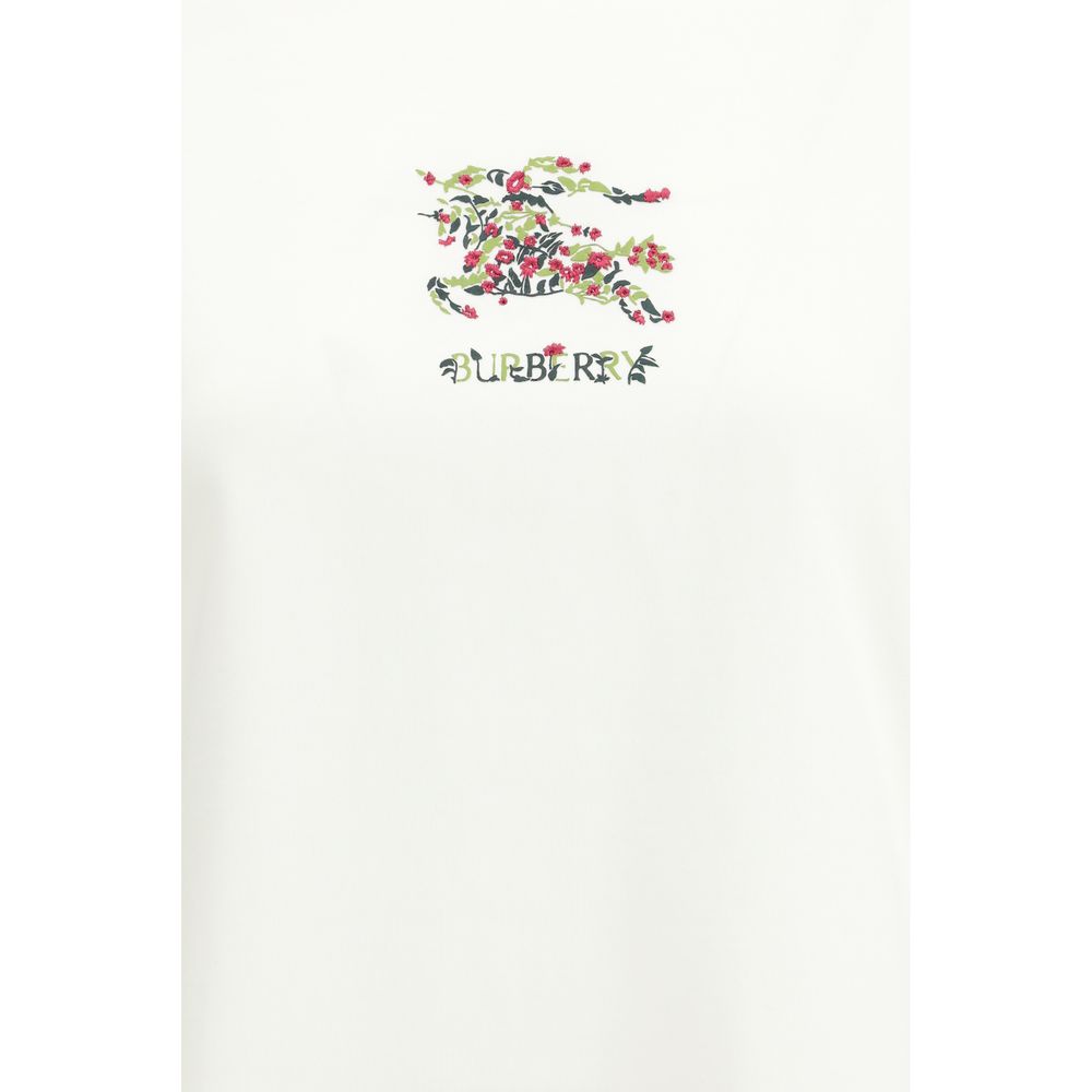Burberry White Cotton T-Shirt - Luxe Nova