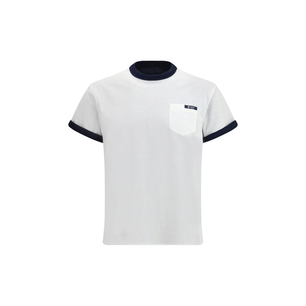 Prada White Cotton T-Shirt - Luxe Nova
