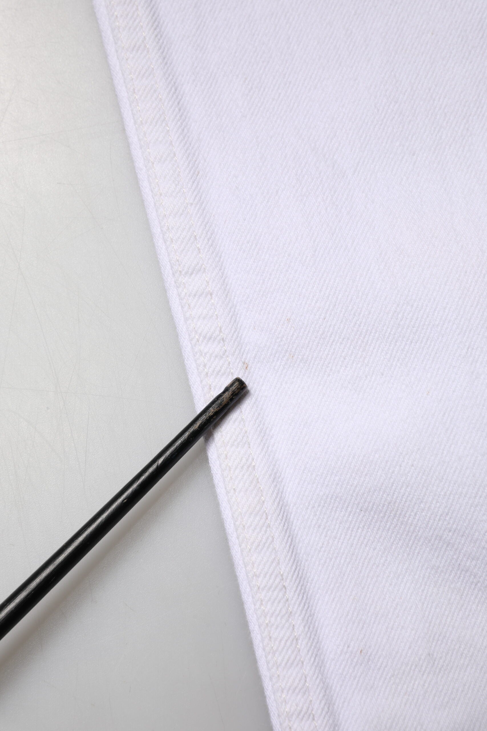 ISABEL MARANT ETOILE White High Waist Straight Denim Jeans