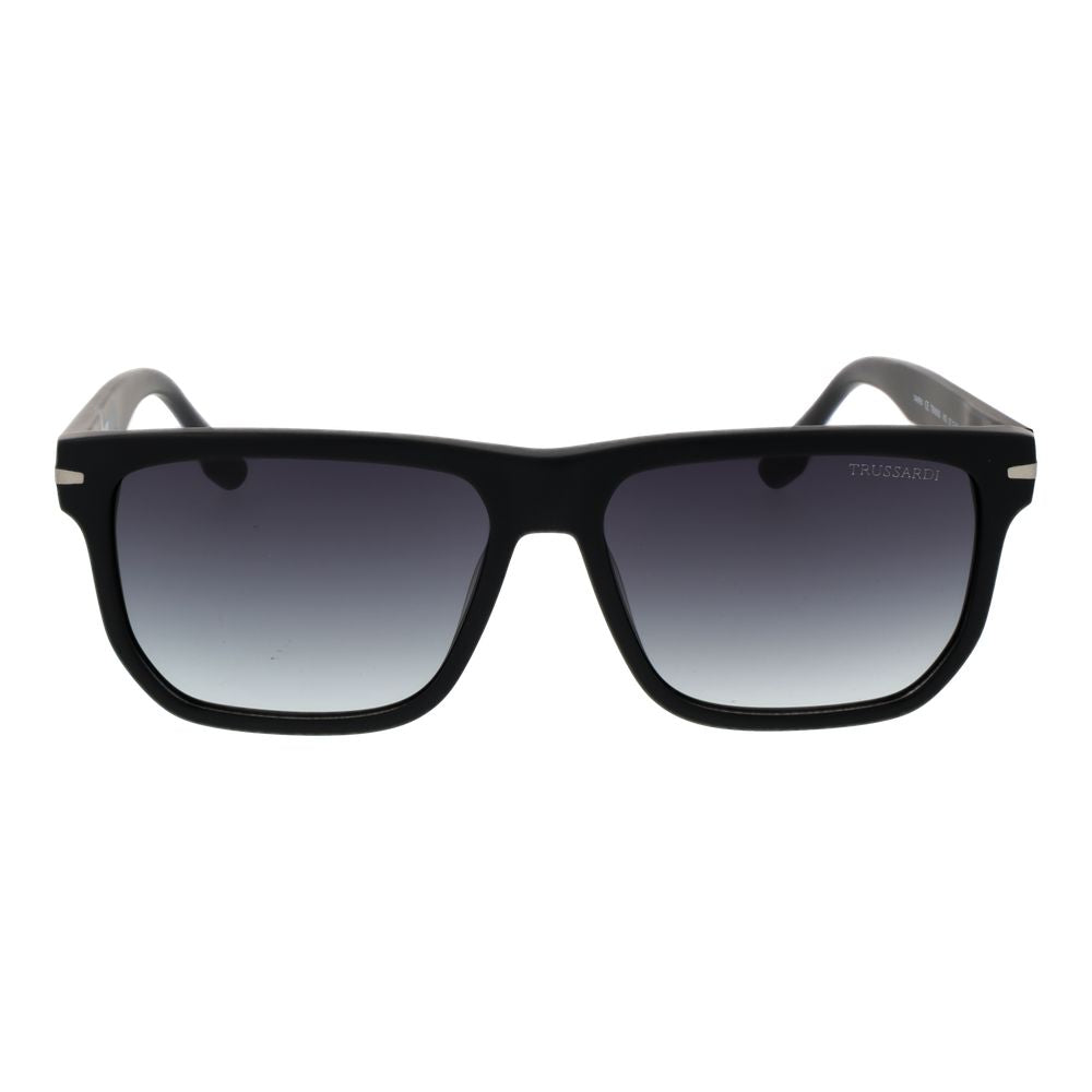 Trussardi Black Acetate Sunglasses