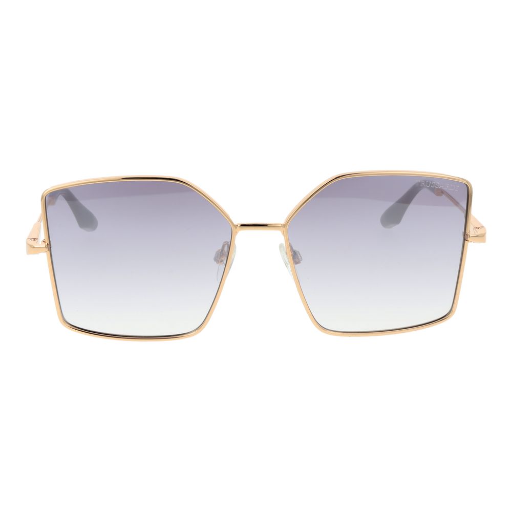 Trussardi Gold Metal Sunglasses - Luxe Nova