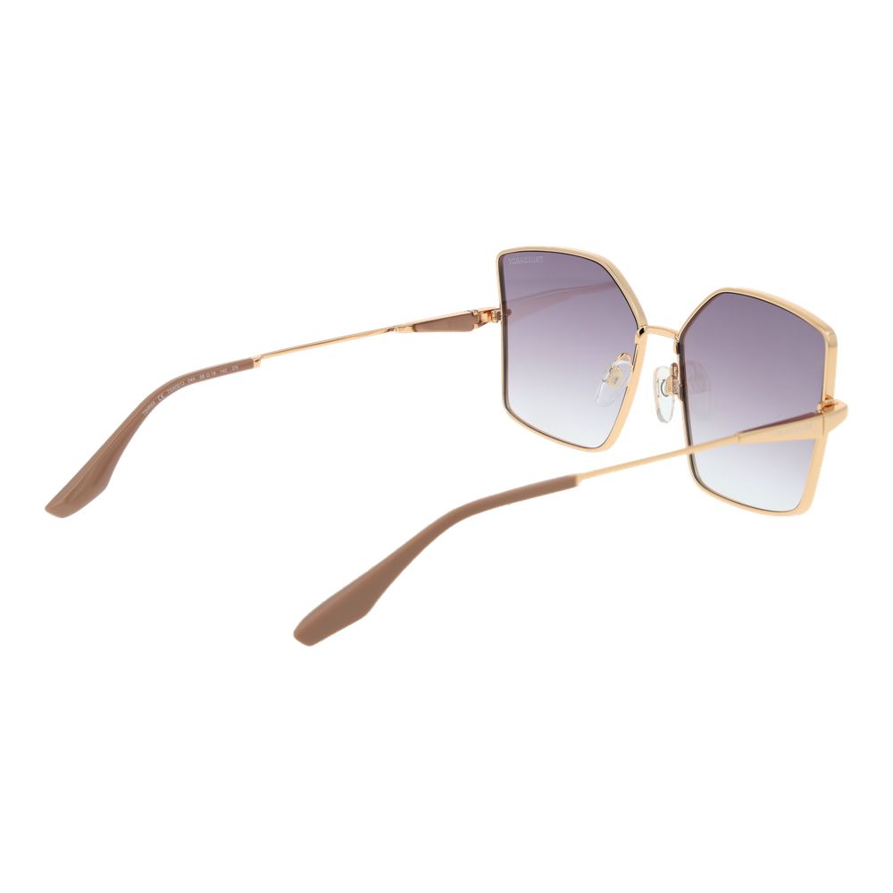Trussardi Gold Metal Sunglasses - Luxe Nova