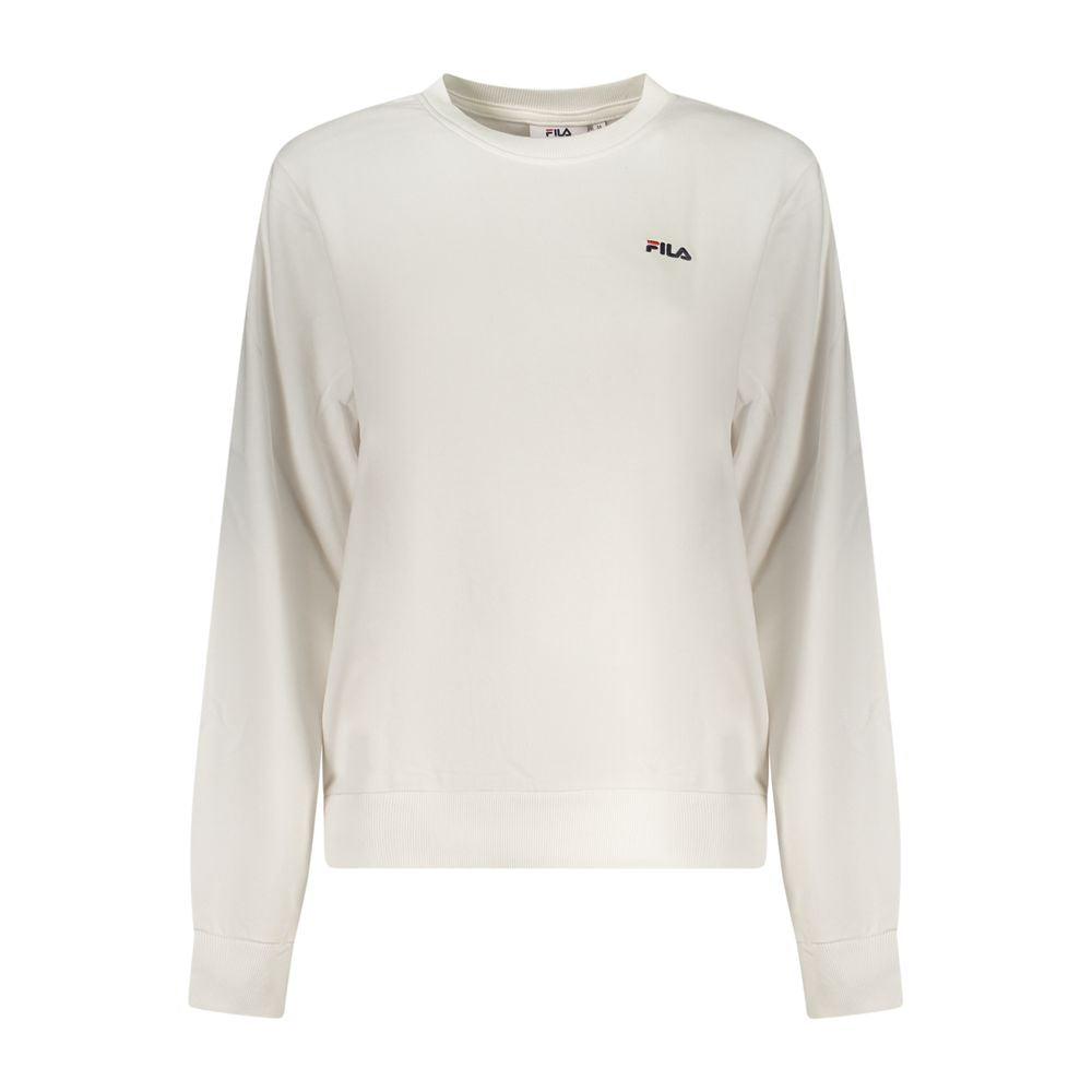 Fila White Cotton Women's Sweatshirt - Luxe Nova