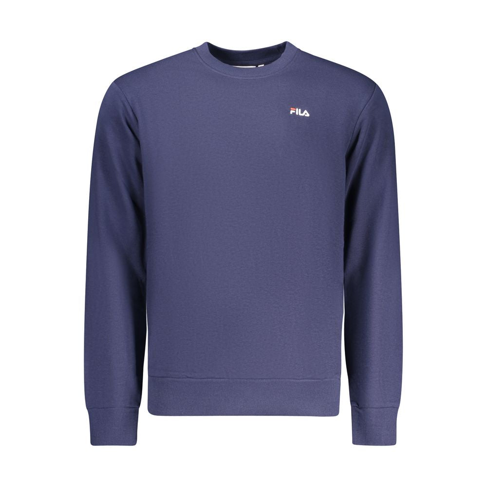 Fila Blue Organic Cotton Men's Sweatshirt - Luxe Nova