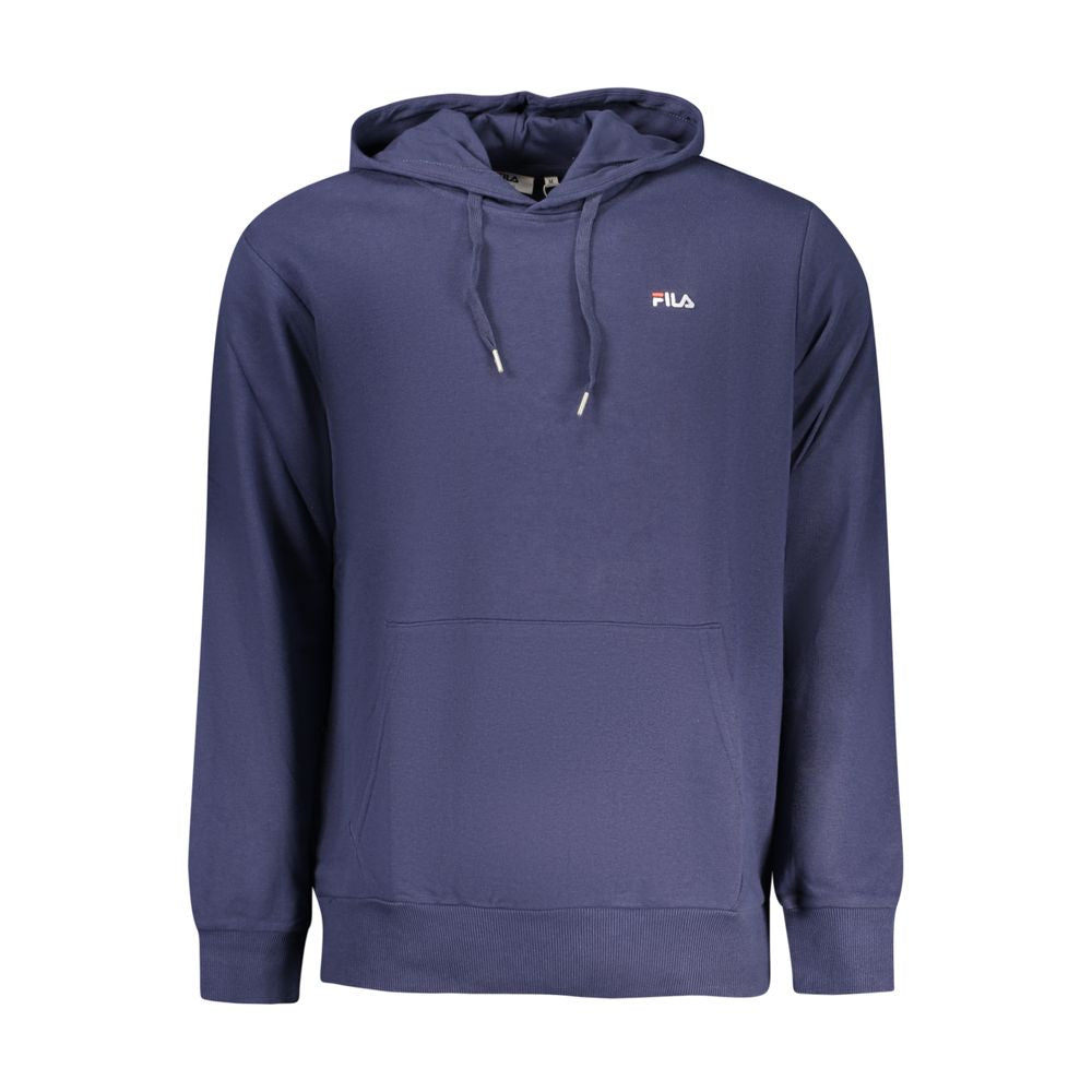 Fila Blue Cotton Men's Hoodie - Luxe Nova