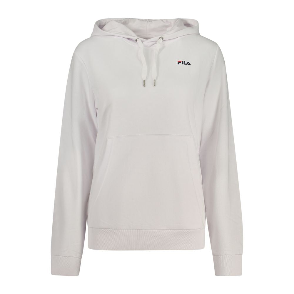Fila White Cotton Women Sweatshirt - Luxe Nova
