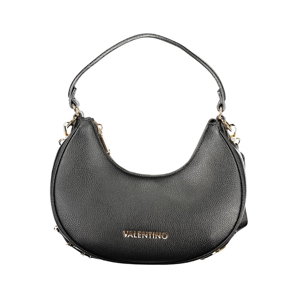 Mario Valentino Nero Poliuretano Women Shoulder Bag - Luxe Nova