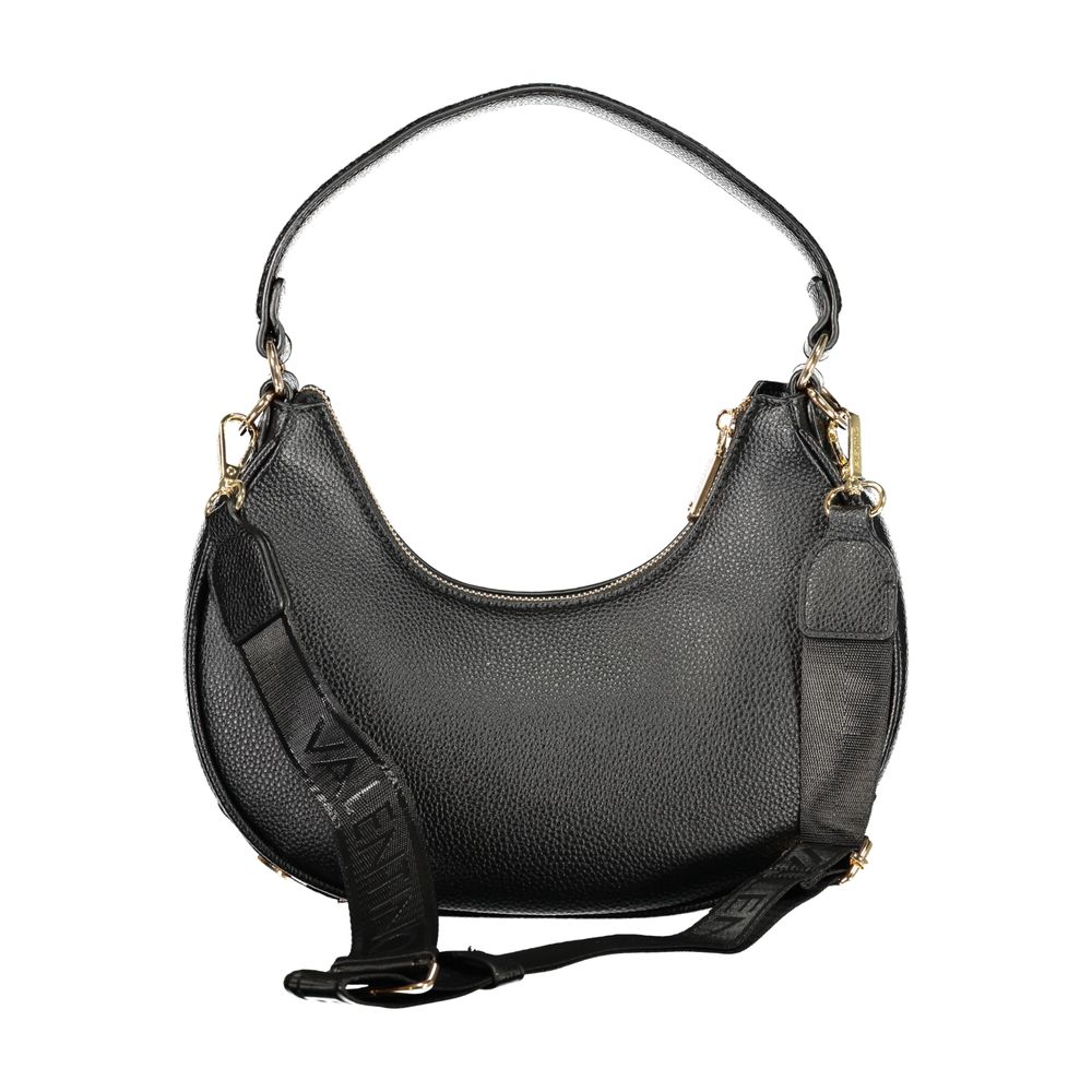 Mario Valentino Nero Poliuretano Women Shoulder Bag - Luxe Nova