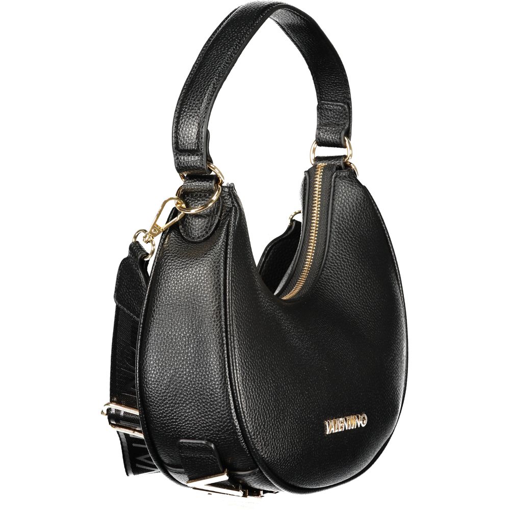 Mario Valentino Nero Poliuretano Women Shoulder Bag - Luxe Nova