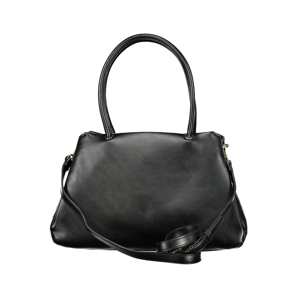 Mario Valentino Nero Poliuretano Women Handbag - Luxe Nova