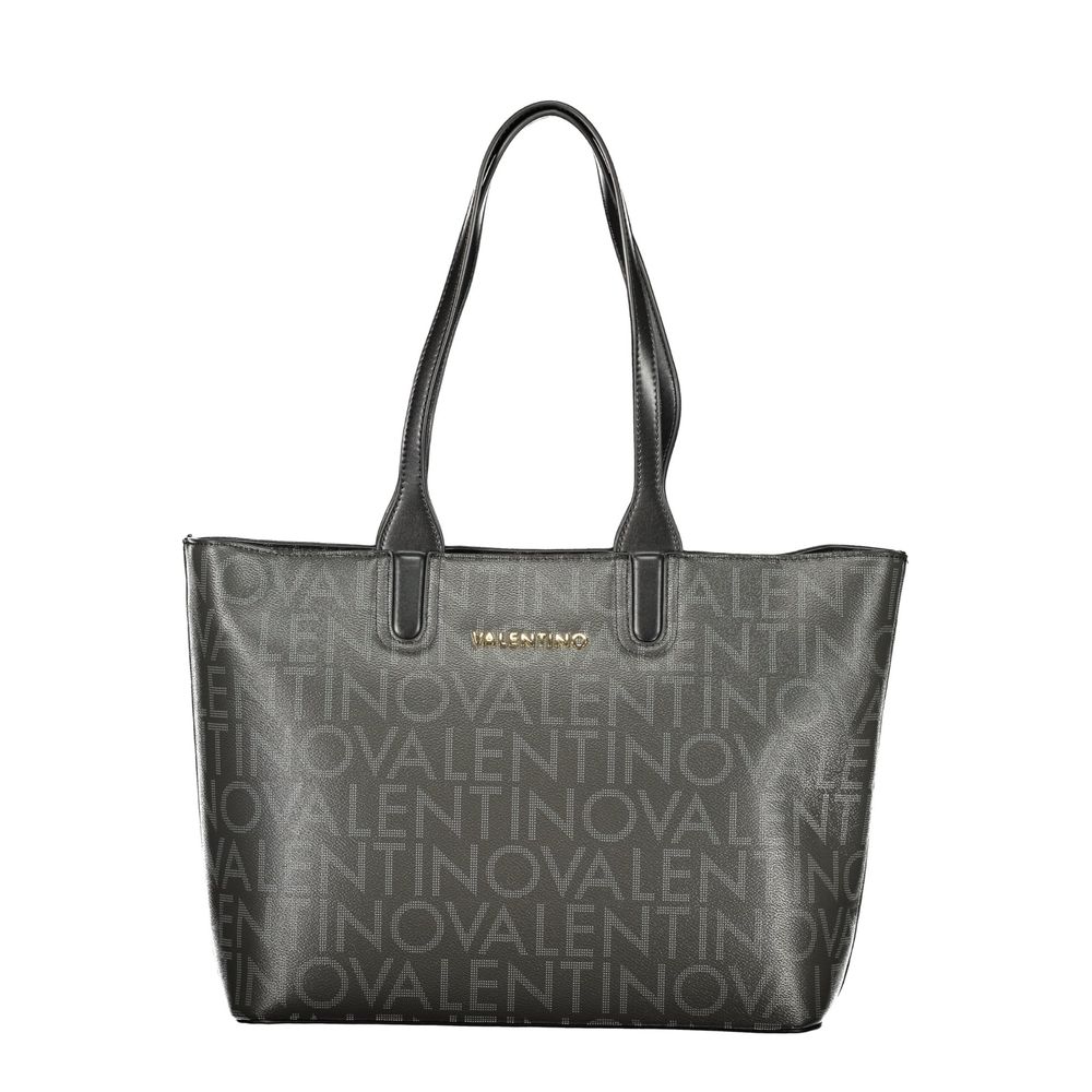 Mario Valentino Nero Polyurethane Women Handbag - Luxe Nova