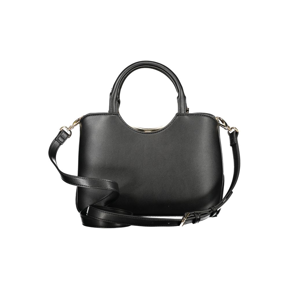 Mario Valentino Nero Poliuretano Women Handbag - Luxe Nova