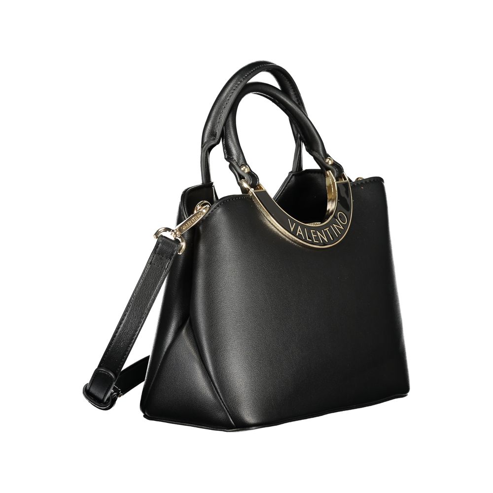 Mario Valentino Nero Poliuretano Women Handbag - Luxe Nova