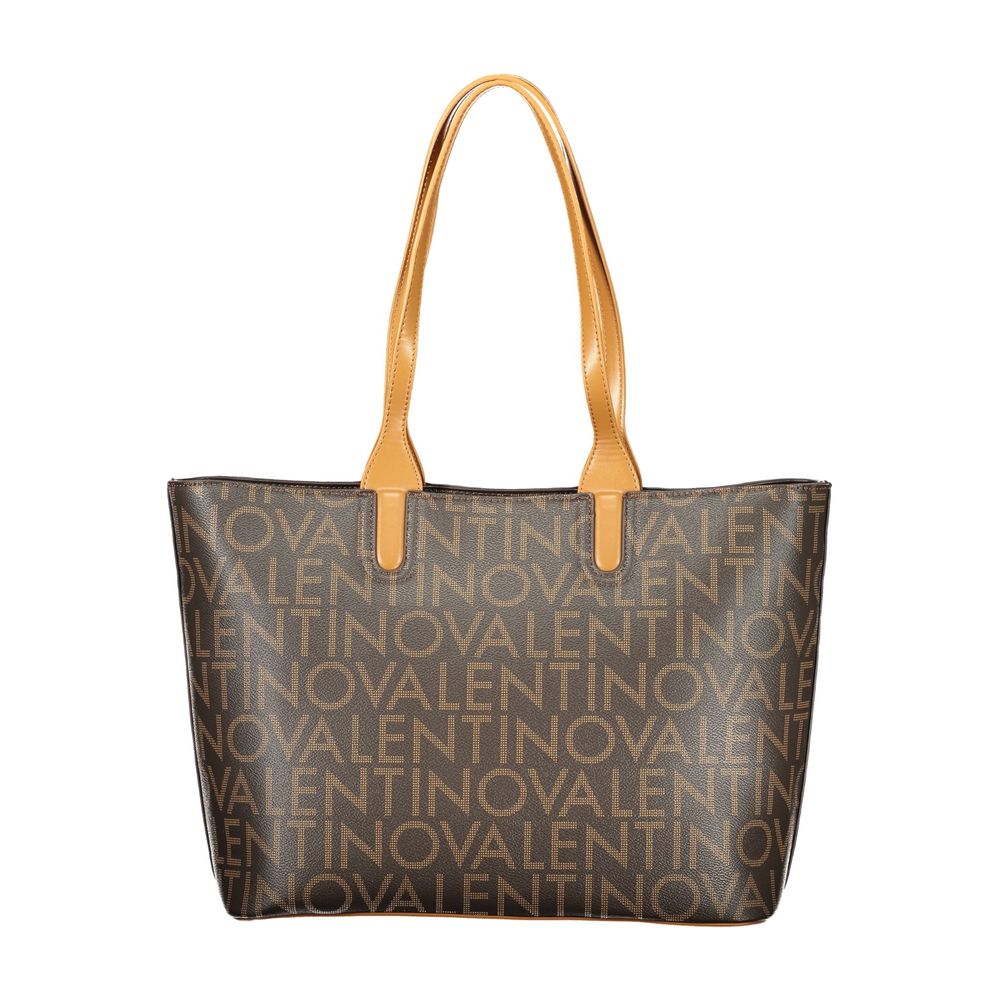Mario Valentino Marrone Polyurethane Women Handbag - Luxe Nova