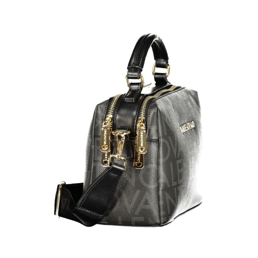 Mario Valentino Nero Polyurethane Women Handbag - Luxe Nova