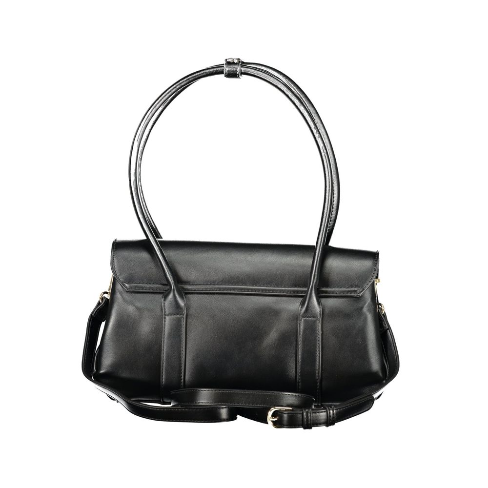 Mario Valentino Nero Poliuretano Woman Shoulder Bag - Luxe Nova