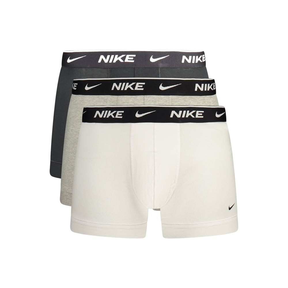 Nike Grey Cotton Men Boxer Short - Luxe Nova