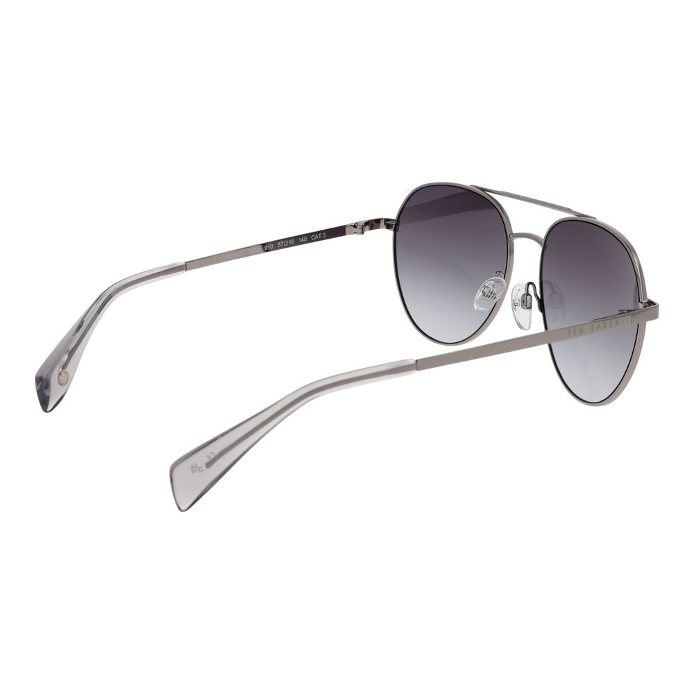 Ted Baker Gray Metal Sunglasses - Luxe Nova
