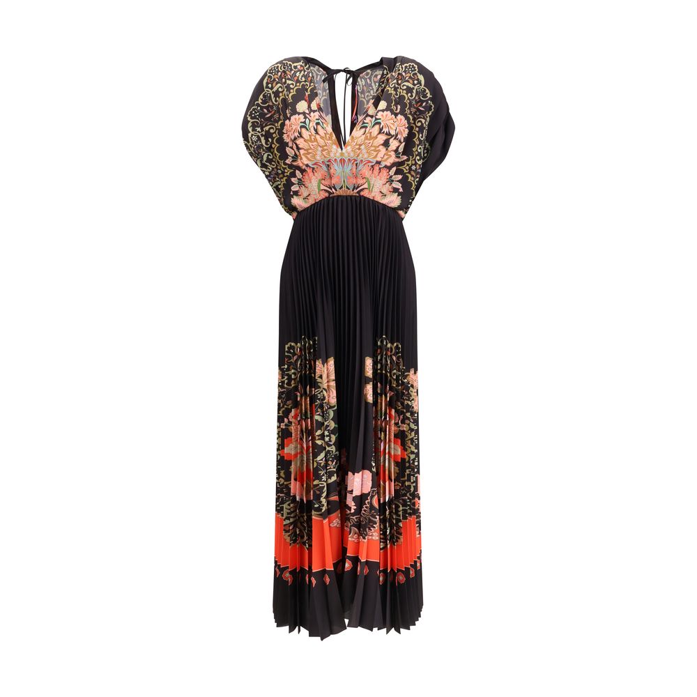 La Double J Multicolor Polyester Casual Dress - Luxe Nova